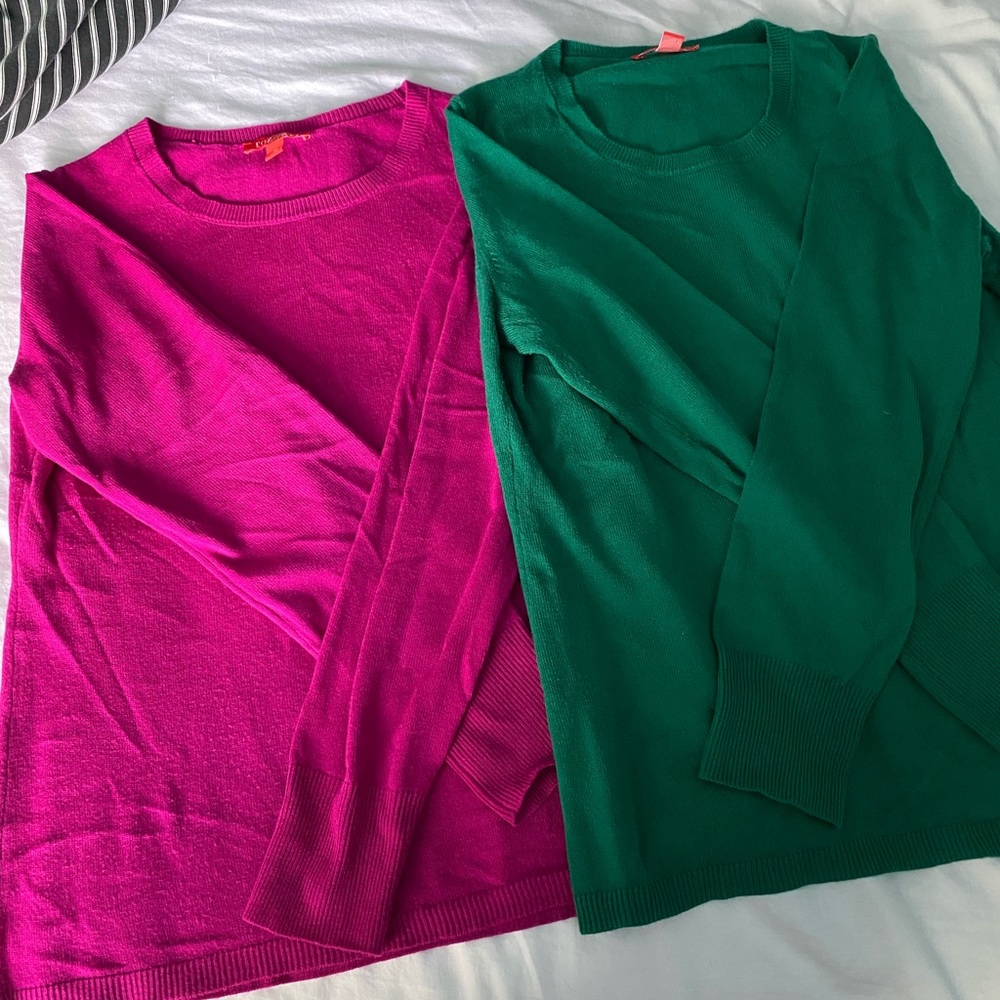 Two Roz & Ali sweaters